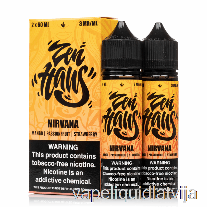 Nirvana - Zen Haus - 120ml 0mg Vape šķidrums